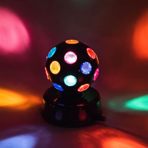 Dazzling spinning magical ball illumination